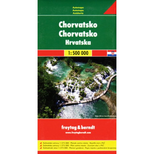 Automapa Chorvatsko 1:500 000 - 13x26