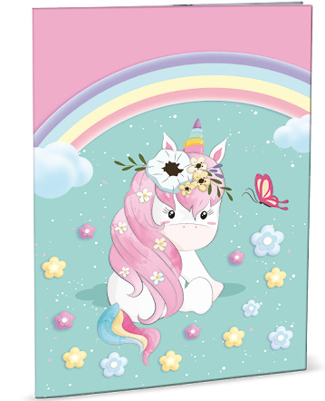 Desky na abecedu Stil - Rainbow Unicorn