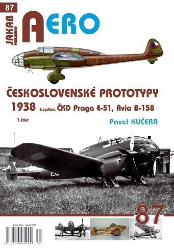 AERO 87 Československé prototypy 1938 ČKD Praga E-51