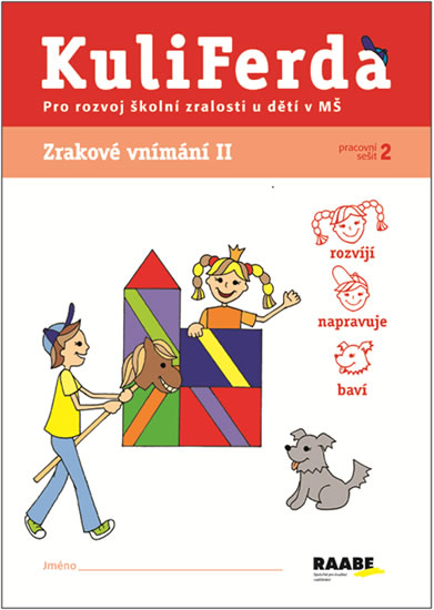 KuliFerda Pracovní sešit - Zrakové vnímání II - Gošová Věra - A4