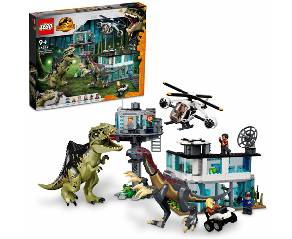 LEGO® Jurassic World™ 76949 Útok giganotosaura a therizinosaura