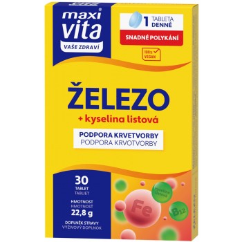 Maxi Vita Železo + kyselina listová