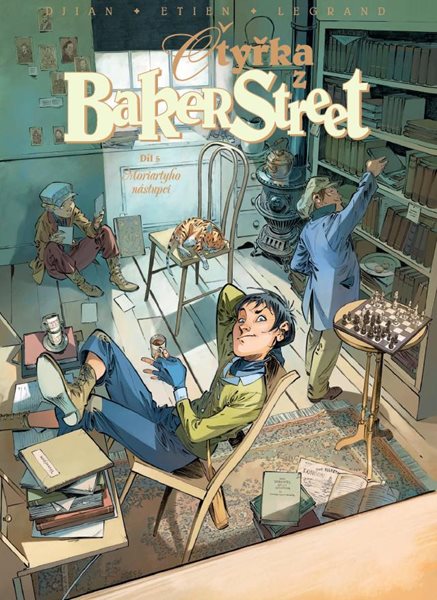 Čtyřka z Baker Street 5 - Moriartyho nástupci - Djian J. B.