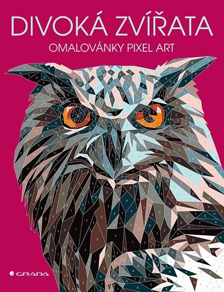 Divoká zvířata - Omalovánky Pixel Art - Jackson Max