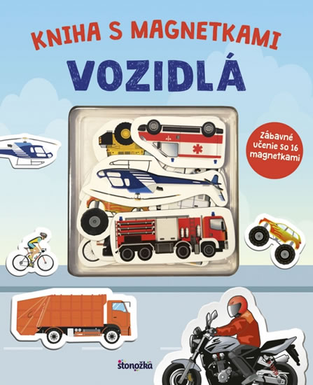 Kniha s magnetkami: Vozidlá - neuveden