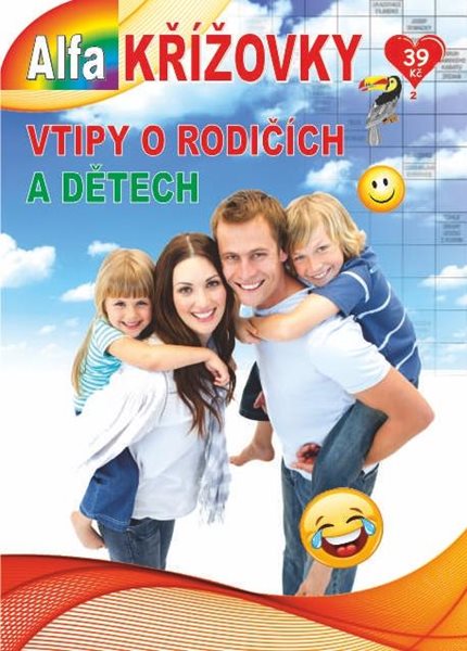 Křížovky 2/2022 -Vtipy o rodičích a dětech - neuveden