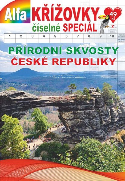 Křížovky číselné speciál 2/2021 - Přírodní skvosty ČR - neuveden