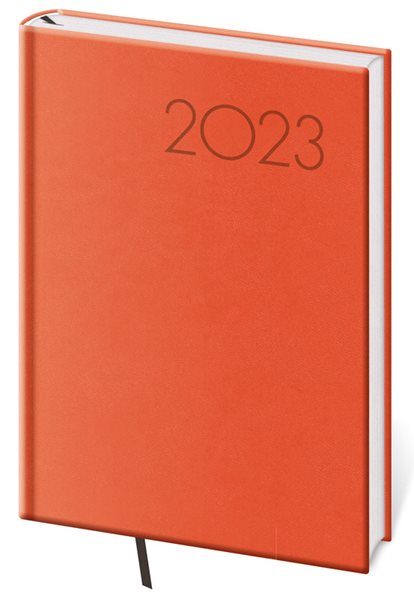 Diář 2023 denní A5 Print - oranžová - 14