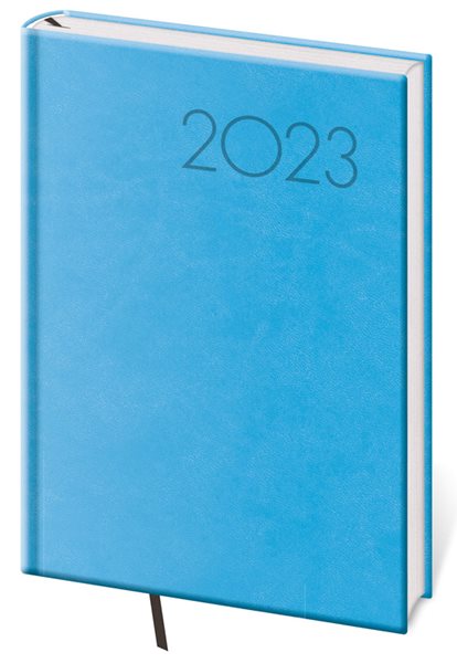 Diář 2023 denní A5 Print - světle modrá - 14