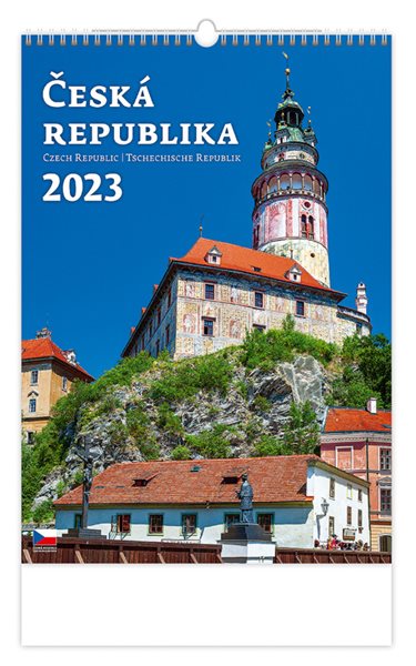 Kalendář nástěnný 2023 - Česká republika/Czech Republic/Tschechische Republic - 31