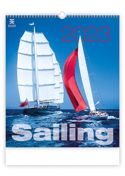 Kalendář nástěnný 2023 Exclusive Edition - Sailing - 45x52 cm