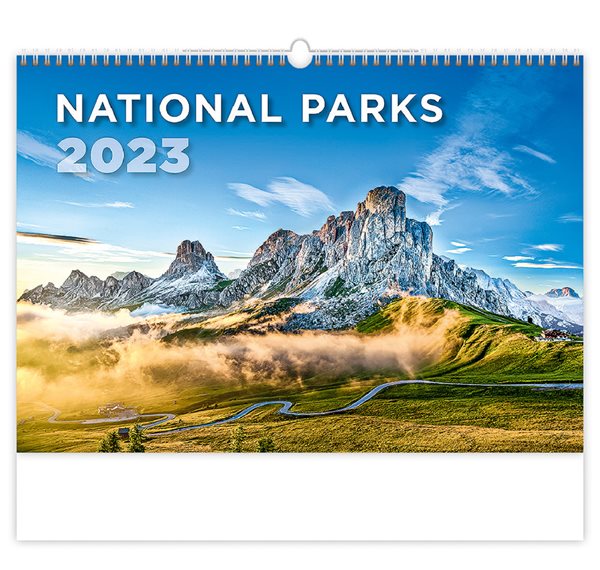 Kalendář nástěnný 2023 - National Parks - 45x31