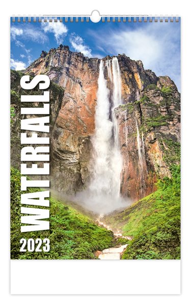 Kalendář nástěnný 2023 - Waterfalls - 31