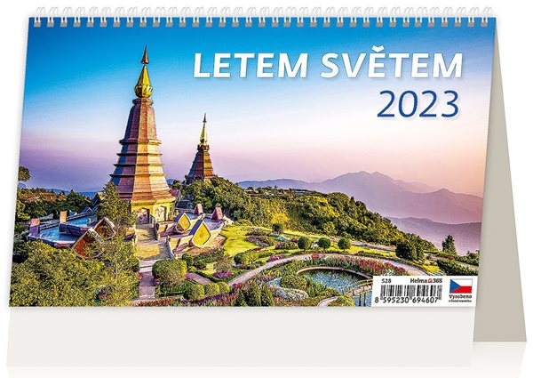 Kalendář stolní 2023 - Letem světem - 22