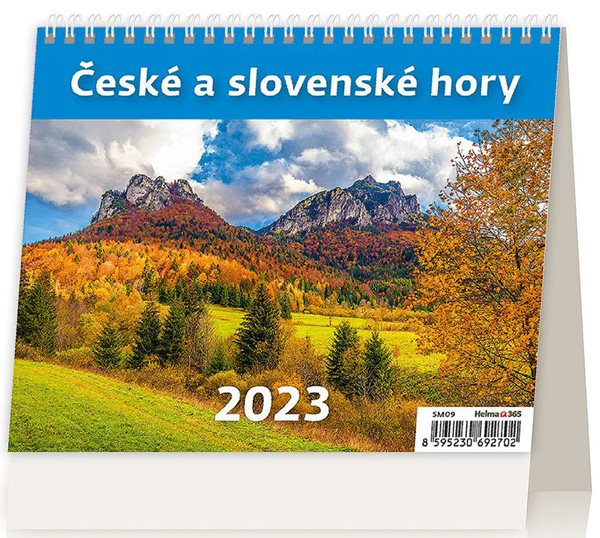 Kalendář stolní 2023 - MiniMax České a slovenské hory - 17