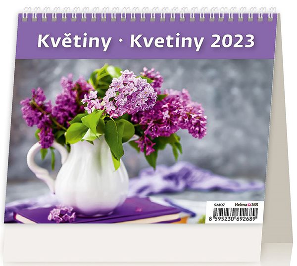 Kalendář stolní 2023 - MiniMax Květiny/Kvetiny - 17