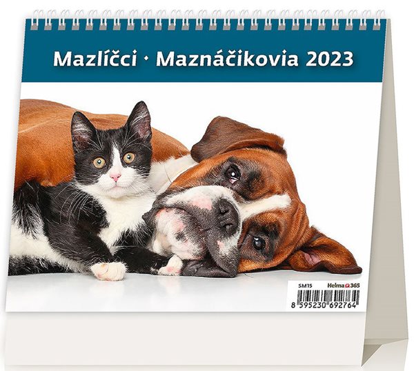 Kalendář stolní 2023 - MiniMax Mazlíčci/Maznáčikovia - 17