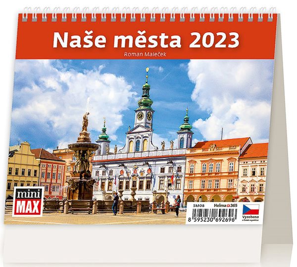 Kalendář stolní 2023 - MiniMax Naše města - 17