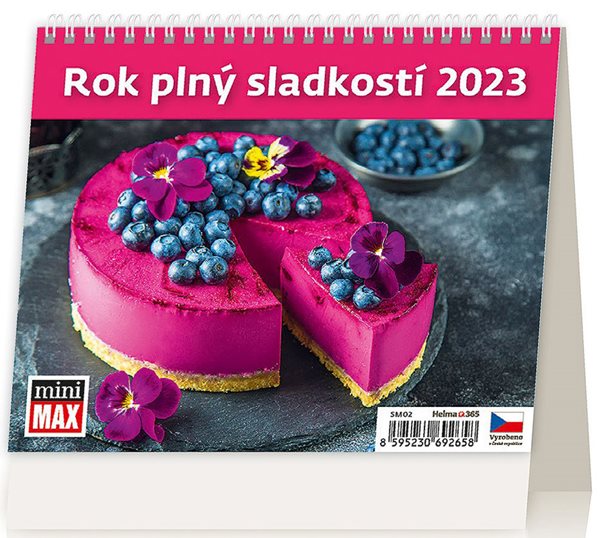 Kalendář stolní 2023 - MiniMax Rok plný sladkostí - 17