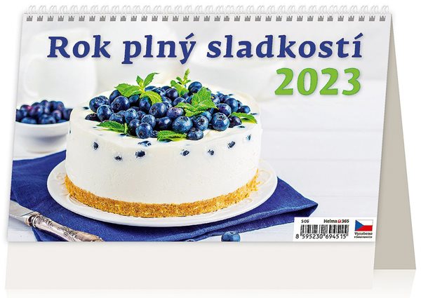 Kalendář stolní 2023 - Rok plný sladkostí - 22