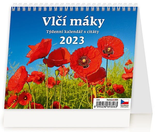 Kalendář stolní 2023 - Vlčí máky - 17