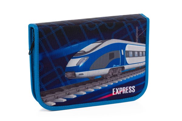 Školní penál jednopatrový Stil - City Express