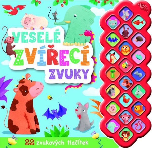 Veselé zvířecí zvuky - 22 zvukových tlačítek - neuveden