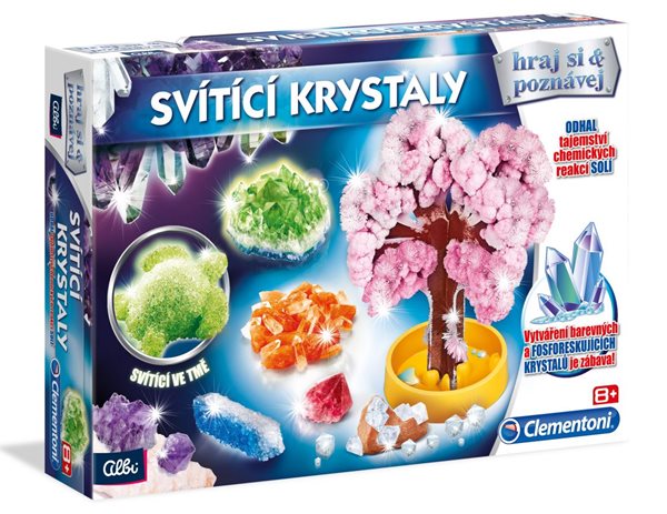 Clementoni Dětská laboratoř - Výroba svítících krystalů