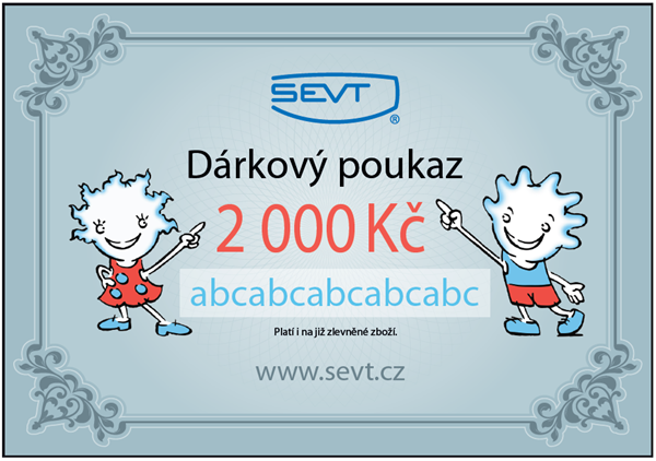 Dárkový poukaz SEVT 2000 Kč