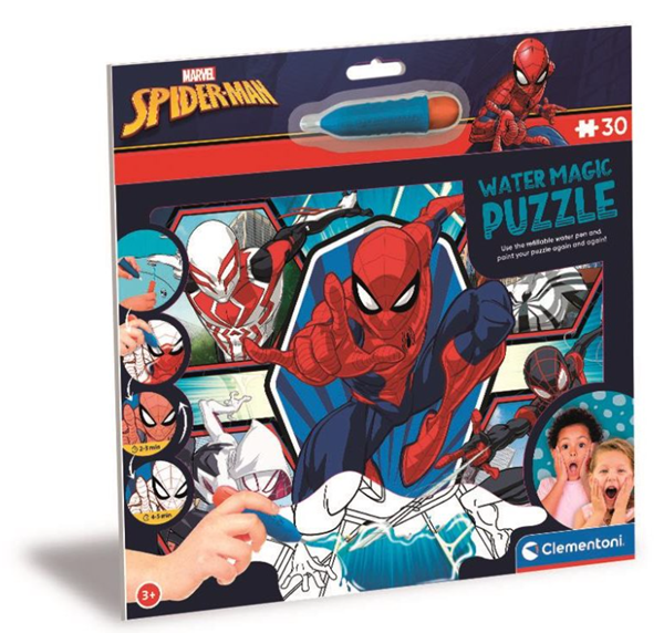 Puzzle s malováním vodou Water Magic - Spiderman