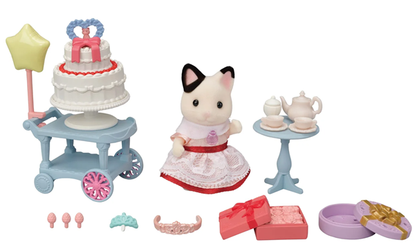 Sylvanian family Párty s kočičkou