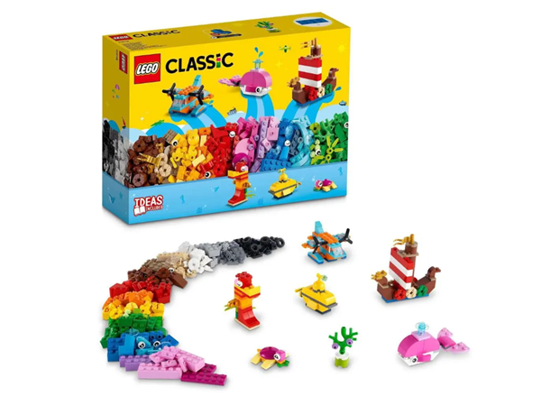 LEGO® Classic 11018 Kreativní zábava v oceánu