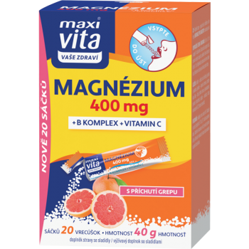 Maxi Vita Magnézium 400 mg + B komplex + vitamin C (1)