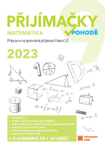 PŘIJÍMAČKY 9 MATEMATIKA + E-LEARNING - A4