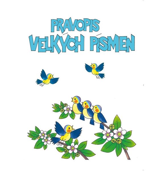 Pravopis velkých písmen - procvičovací sešit - Ilustrace: Edita Plicková - A5