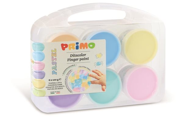 Prstové barvy PRIMO PASTEL