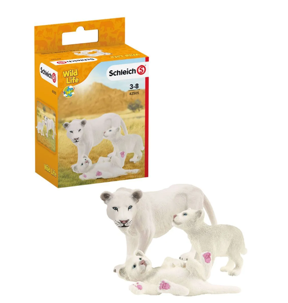 Schleich 42505 Sada lvice s mláďaty