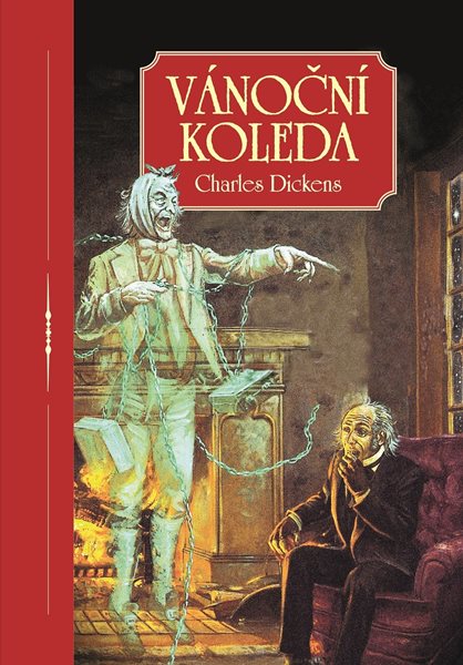 Vánoční koleda - Charles Dickens - 16x23 cm