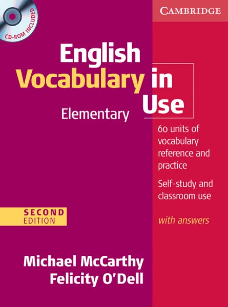 English Vocabulary in Use elementary Second Edition + CD-ROM with answer - McCarthy M.