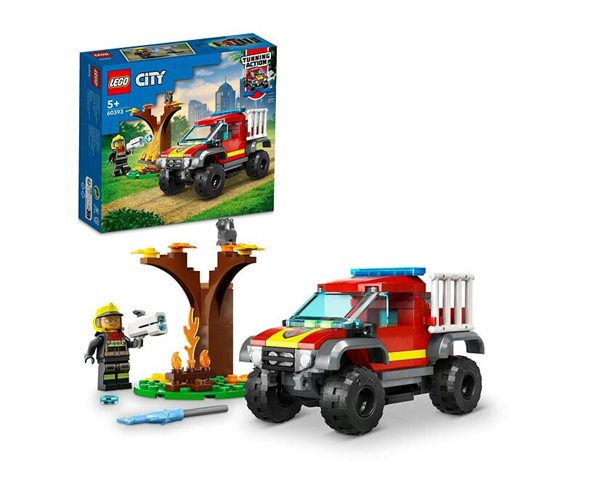 LEGO® City 60393 Hasičský tereňák 4 x 4