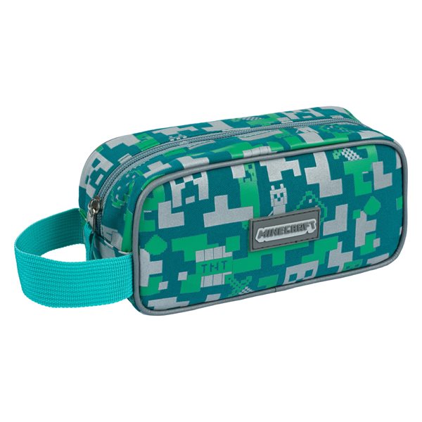 BAAGL Penál minecraft Silver Creeper