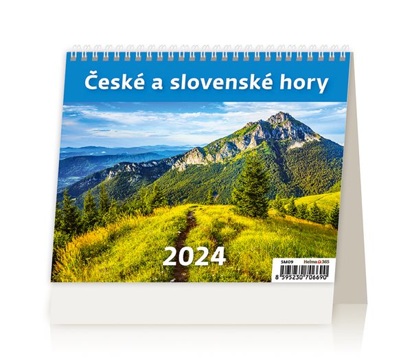 Kalendář stolní 2024 - MiniMax České a slovenské hory - 17