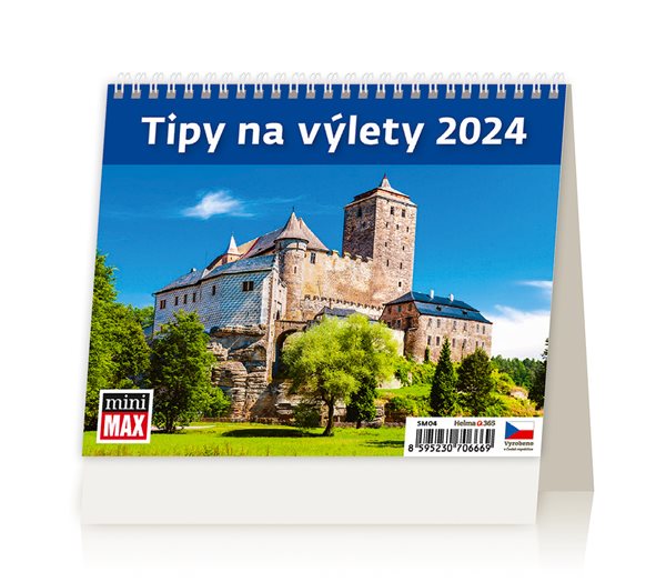 Kalendář stolní 2024 - MiniMax Tipy na výlety - 17