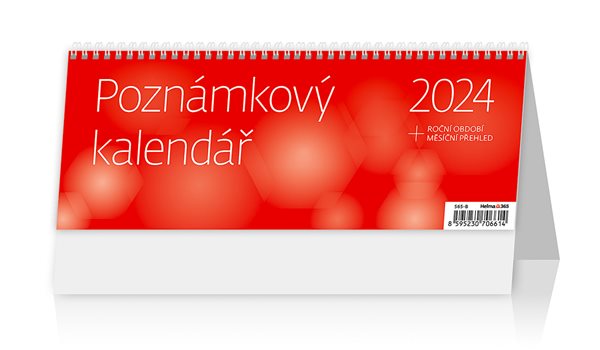 Kalendář stolní 2024 - Poznámkový kalendář OFFICE - 24