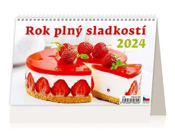 Kalendář stolní 2024 - Rok plný sladkostí - 22