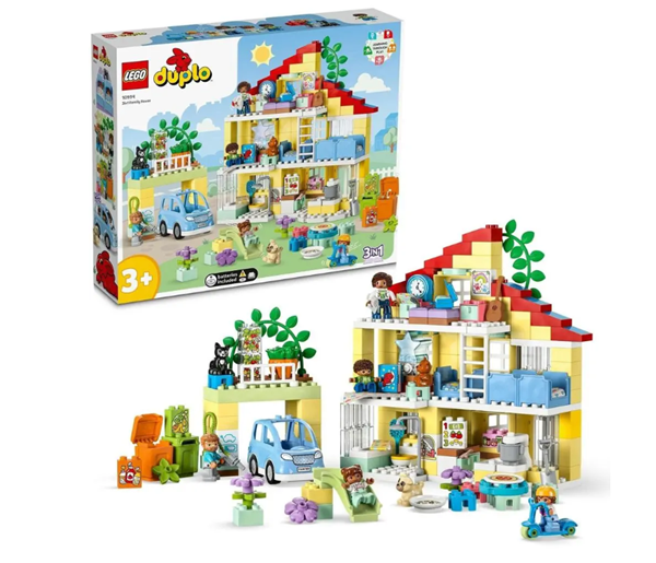 LEGO DUPLO® 10994 Rodinný dům 3 v 1