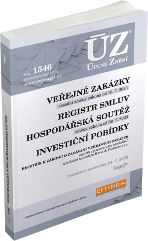 ÚZ 1546 / Veřejné zakázky