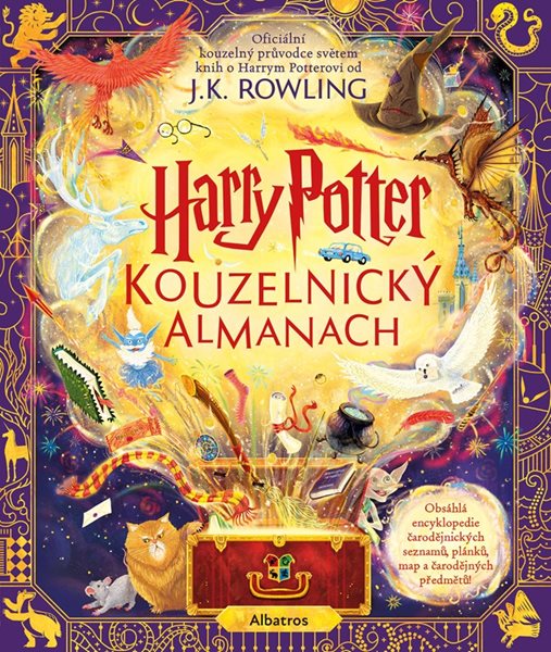 Harry Potter: Kouzelnický almanach - J. K. Rowlingová - 23x27 cm