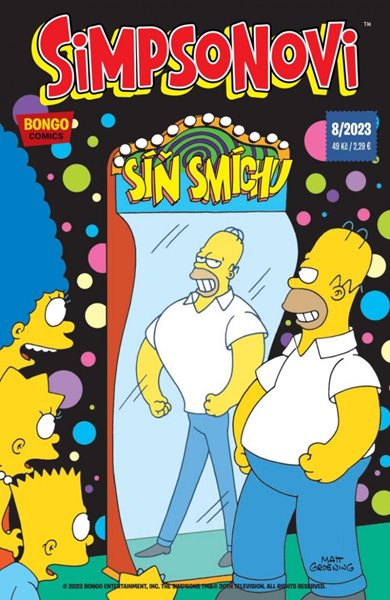 Simpsonovi 8/2023 - kolektiv autorů