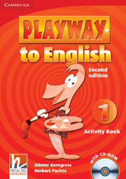 Playway to English 2nd Edition Level 1 Activity Book with CD-ROM - Gerngross